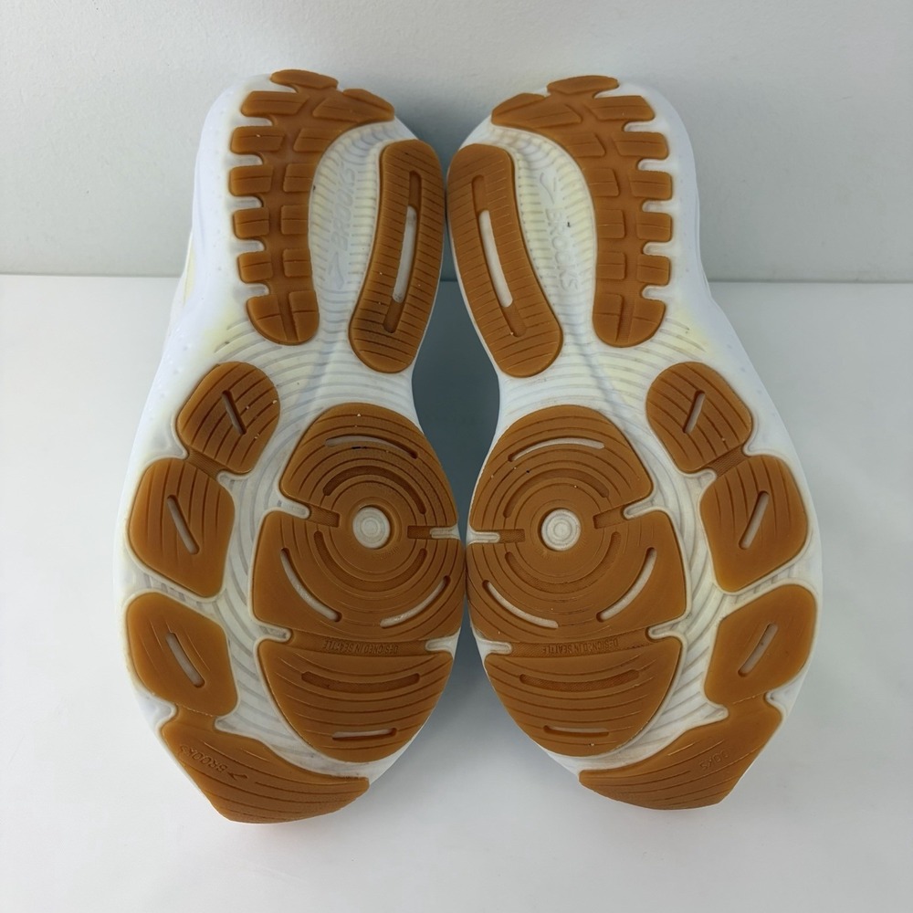 Brooks Glycerin 21 Women's Running Shoes White Gum Size US 8.5 Medium B - Picture 9 of 9